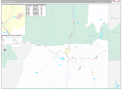 La Plata County, CO Digital Map Premium Style